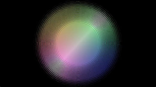 Color, Spiral, Return. Free Stock Video