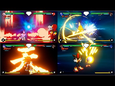 Sonic Smackdown All Super and Ultra Moves
