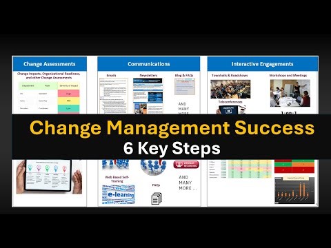 6 Steps to Change Management Success - How to Achieve Consistent Change Successes
