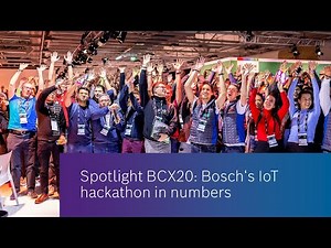 Spotlight BCX20: Bosch’s IoT hackathon in numbers