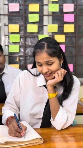 Girls Writing vs Boys Writing ✍️🤣 #schoollife #comedy #ytshorts #notebook
