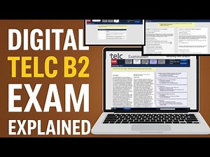 Digital Telc B2- exam explained| all doubts cleared! Lesen,hören, schreiben & sprachbausteine 🇩🇪✨