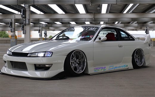 【4K】日产Silvia-S14【拉烟神器】