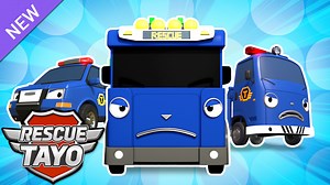 A bad car caused an accident on the road! The traffic congestion is preventing cars from moving. Please help, Blue Rescue Team! #RescueTeam #StoriesforKids #tayothelittlebus | Tayo the Little Bus
