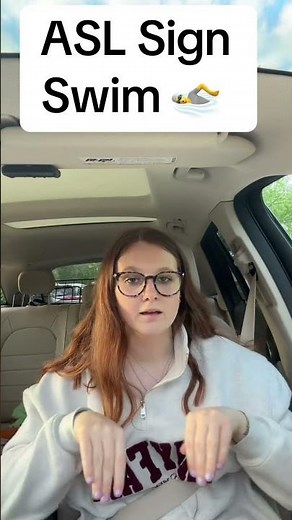 Learn How To Sign "Swim" in ASL for Beginners | American Sign Language #shorts