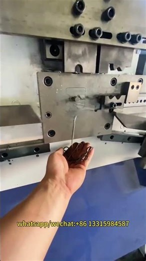 Automatic cotter pin making machine #machine #pin #wirebendingmachine #automatic