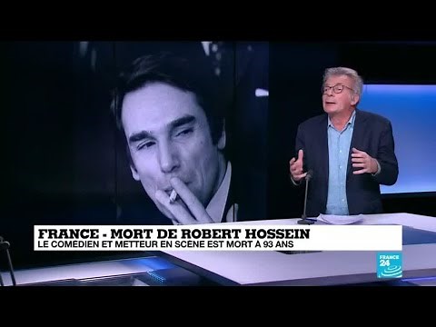 Death of actor and director Robert Hossein