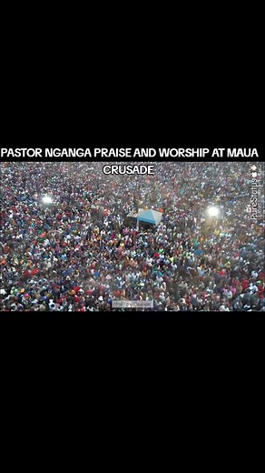 Pastor Nganga Praise and Worship at Maua Crusade