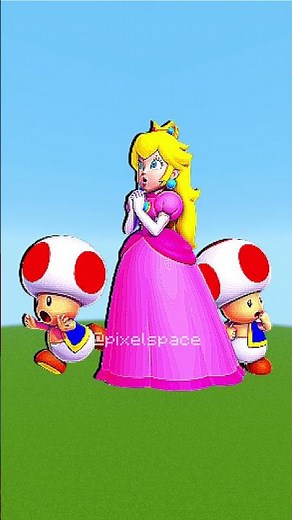 Royal Mario Adventure in Pixel Art | Peach, Daisy, Rosalina & Mario