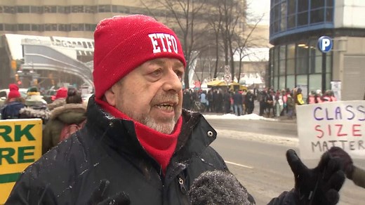 Ontario elementary teachers union president explains ramped-up job action