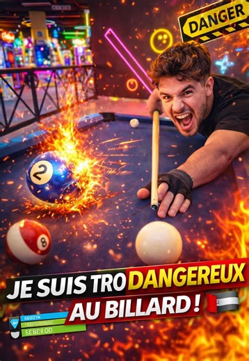 LA FIN 😂 👻sinavannn | SUIS MON AVENTURE 🇦🇪 #pourtoi #pourtoii #humour #billard #france