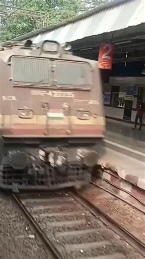 Watching Very Fast Express Train from Running Local 🚆⚡ | Speed Crossing Moment l Indian railways