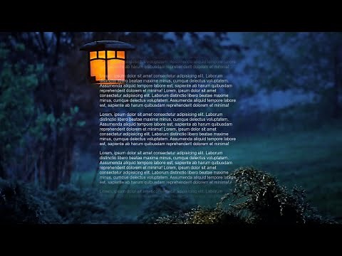 Fade Out Text On Scroll - Css