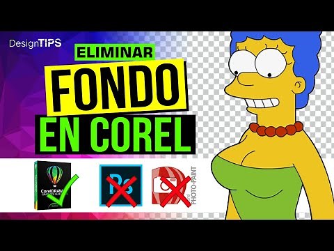 Cómo QUITAR FONDO en COREL DRAW (sin programas adicionales)