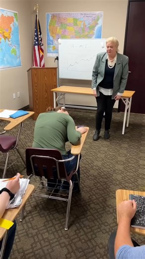 Teacher teaches sleeping student a lesson when she loses her phone 🎬 This video was produced by Network Media and Stacy & Tommy | Plot Twist Central
