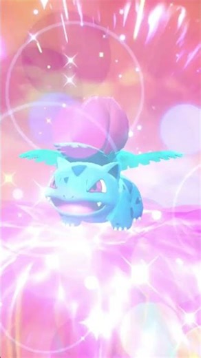 Bulbasaur finally evolved into Ivysaur! 🔥🌿#pokemon #pokemonshorts #bulbasaur #ivysaur #gaming