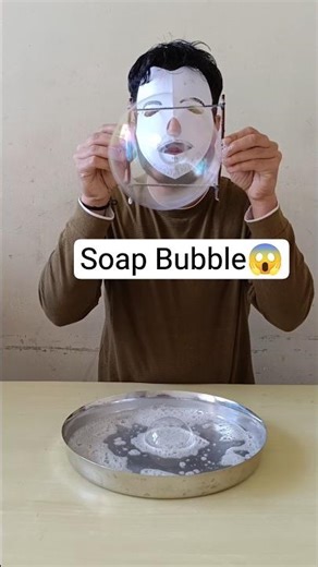 Shampo, Soap Bubble Science Experiment | Amazing Bubble Trick 😱
