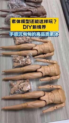素体模型还能这样玩？DIY新境界