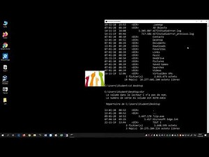 Suite Invite de commande DOS CMD copy MD RD Tree Del Rename