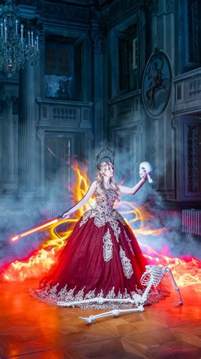 ✨ One night. Three images. Pure light. ✨ No AI. No randomness. Just pure light painting. I shared these works in my last workshop – and now you can see how they came to life. 💀 From darkness comes magic. 👑 From light – a queen. What would you create with light? 🔥 Exifs: 1: f5.6, ISO320, 43 sec 2: f5.6, ISO320, 22 sec 3: f5.6, ISO320, 47 sec ➡️ Model: Talisa @kujakuhime 📷 @omsystem.de OM1 MarkII with the 12-40 2 8 Pro 🔦 @ledlenserglobal P6R CoreQC, TT3R --------- #Lightpainting #LightArt #Cr