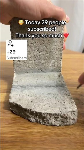 😱 Day 45 and the brick still survives 🧱 29 new subs today 🚀 Road to 10K 🎯 #shorts #viral #brick