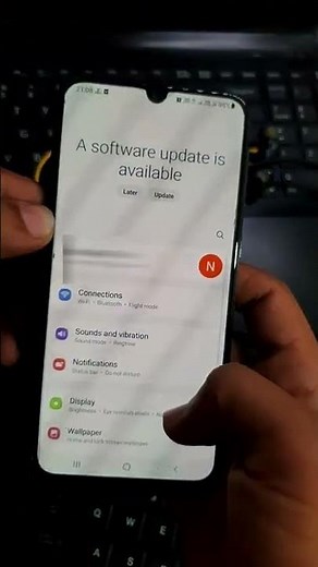 One UI 4.1 Stable Update in Samsung Galaxy F41 | Android 12 Update in Samsung F41 #shorts