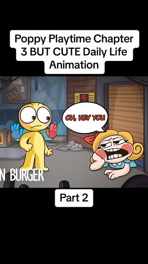 Poppy Playtime Chapter 3 - Daily Life Animation Part 2