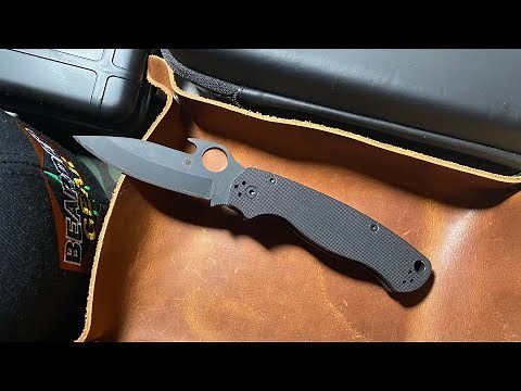 Spyderco Paramilitary 2 Emerson Wave Blade Ops Exclusive First Impressions!