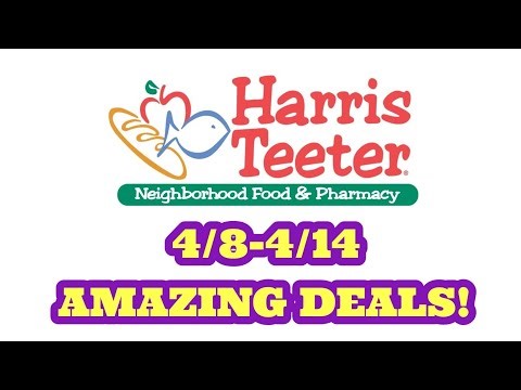 AMAZING DEALS! FREE & MONEYMAKERS AT HARRIS TEETER 4/8-4/14!