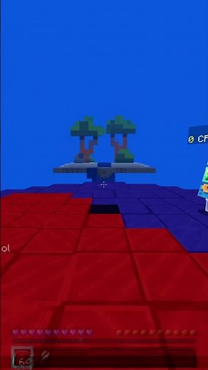 Derp Bridge on Bedrock Edition #icybridge #minecraft #cubecraft #mcpe #hypixel #hivemc #mcbe #viral