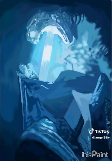 Godzilla y MUTO hembra: Arte Digital Épico