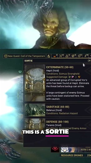 Warframe New Quest Alert: Let's Go! (Call of the Tempestarii) #shorts