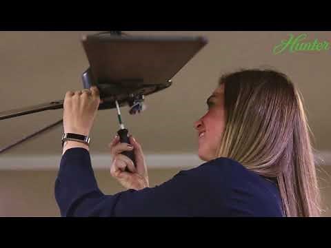 How to Install the Coral Gables Ceiling Fan