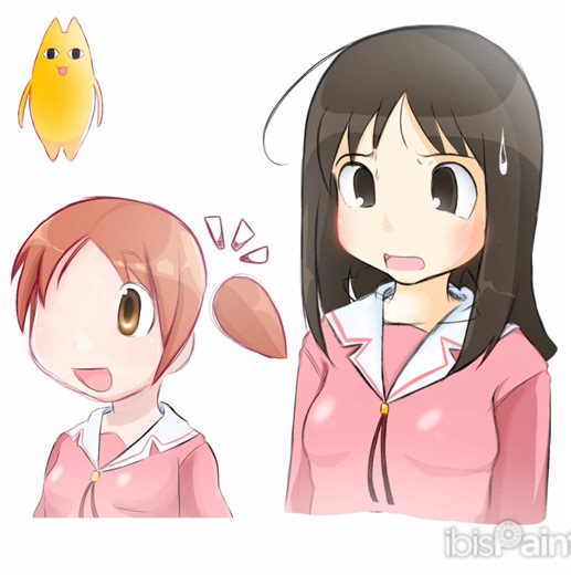 My 2nd Post: Digital Art Featuring Osaka Azumanga