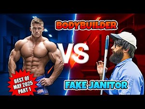 Best of May 2025! Fake Janitor Humbles Powerlifters (Hilarious Gym Pranks) Anatoly Gym Prank
