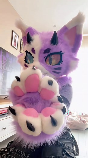 Fursuit Paw ASMR for Relaxation 🐾💜