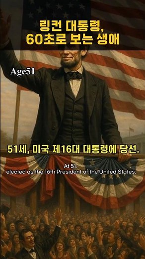 Abraham Lincoln’s Life in 60 Seconds