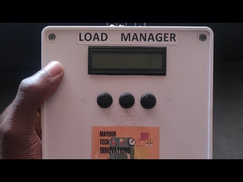 LOAD MANAGER installation and Calibration process