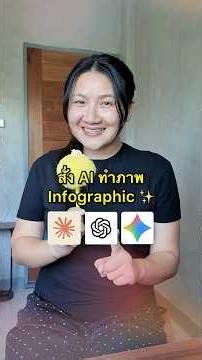 มาลอง สั่ง AI (Claude, ChatGPT, Gemini) ทำภาพ infographic