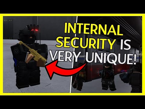Internal Security Department Is A Very Unique Class! (SCP Roleplay)