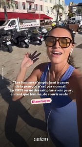 11K views · 24 reactions | 1 femme sur 2 s’est déjà senti en insécurité pendant un simple run, selon l’Union Sport & Cycle. Diane Leyre a décidé de créer le Running Queen, un running club 100% féminin pour que les femmes puissent courir ensemble, et en sécurité  Merci @dianeleyreoff ! | Aufeminin | Facebook