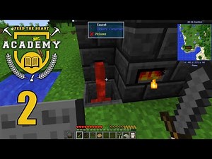 FTB Academy E02 - Smeltery and New Weapon!