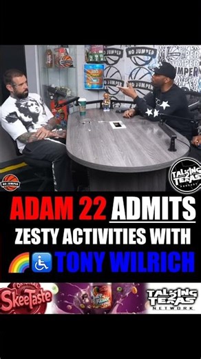 No Jumper Adam 22 ADMITS to Zesty Activities with 🌈 CRIP Tony