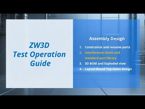 Part 11 - Interference Check and Standard Part Library