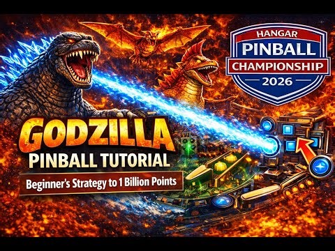 Godzilla Pinball Tutorial: Beginner Strategy to 1 Billion Points