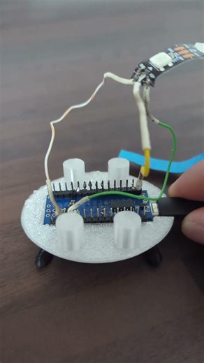 3D Printed Color Changing Junimo from Stardew Valley #3dprinting #stardewvalley