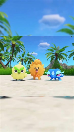 Browt, Pombon, Gecqua The Winds and Waves starters! (This video contains music from Shutterstock, licensed by Splice video editing app.) #pokemon #browt #pombon #gecqua #fyp