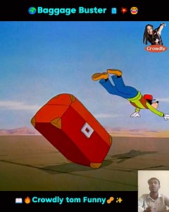 40K views · 761 reactions | Baggage Buster 麟 Daffy Duck’s Airport Antic | Crowdly | Facebook