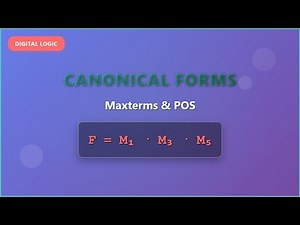 Maxterms Explained: Mastering Product of Sums (POS) Canonical Form