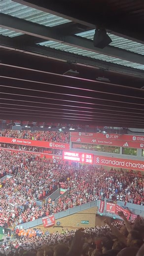 426K views · 14K reactions | Anfield erupted into applause and song as Diogo Jota’s chant echoed around the ground on the 20th minute. A fitting tribute to Jota ❤️ | Liverpool Echo News | Facebook